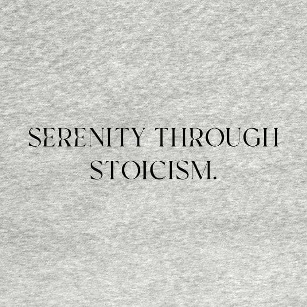 Serenity Through Stoicism by ZenFit